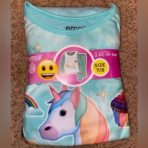 emoji Sparkle Like A Unicorn 2-PC PJ SET